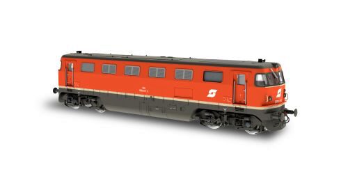 Jägerndorfer 10510 ÖBB Diesellok 2050.011 orange. Ep. IV/V AC Metall